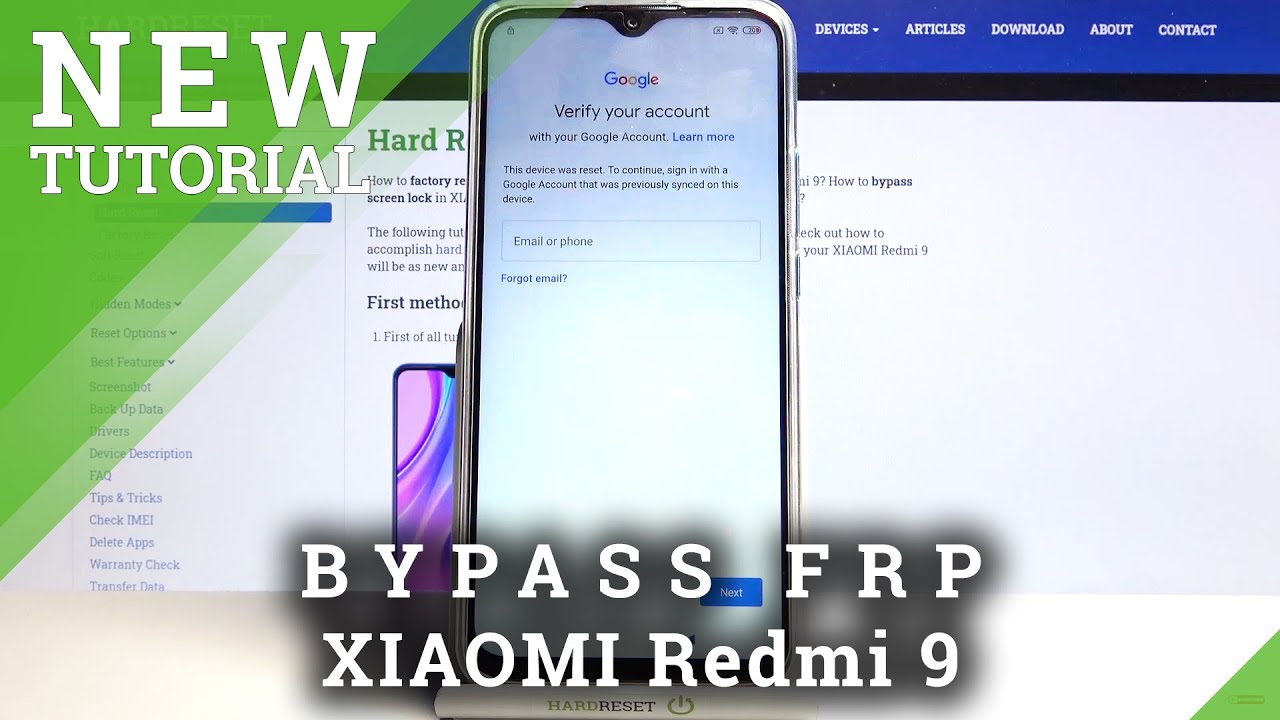Как разблокировать FRP на XIAOMI Redmi 9 &mdash; обход проверки Google