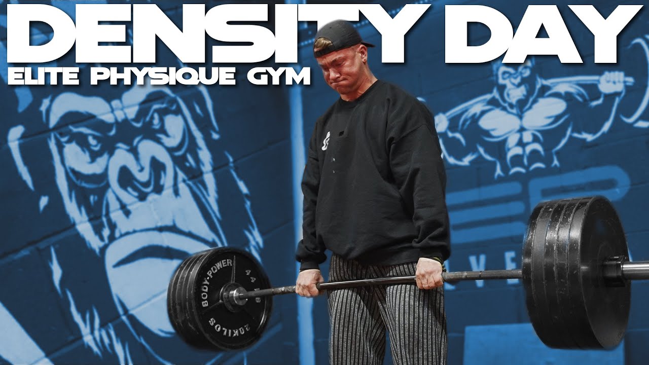 INSANE DENSITY DAY | TRAINING AT ELITE PHYSIQUE