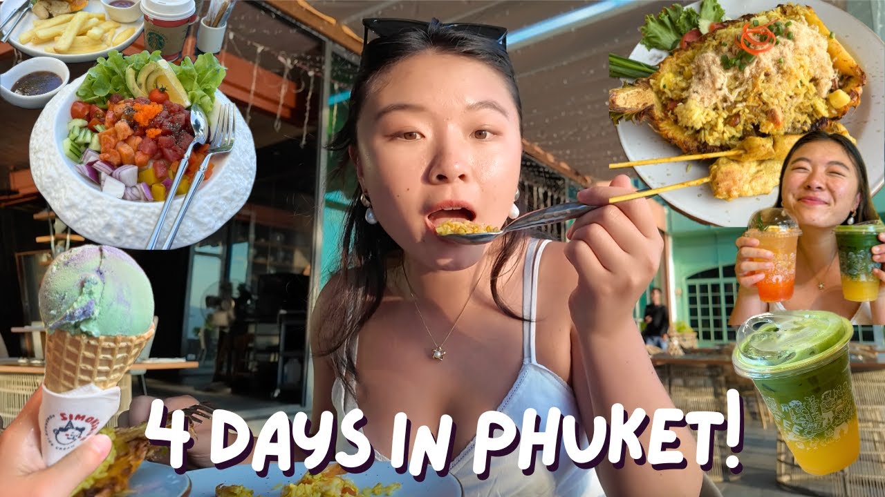 TRAVEL VLOG 🏝️ 4 дня на Пхукете! Кафе, достопримечательности, курорты и наш отель!
