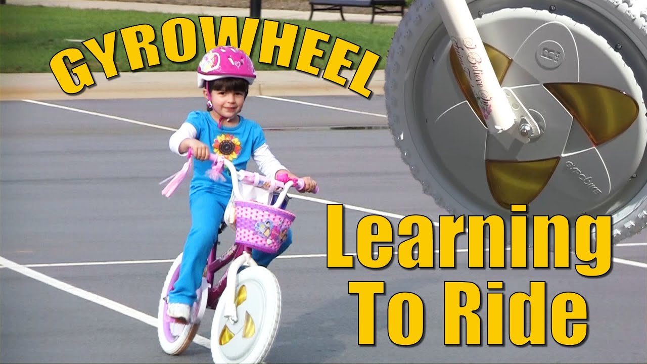 Learning To Ride A Bike with the Gyrowheel (HD Video)