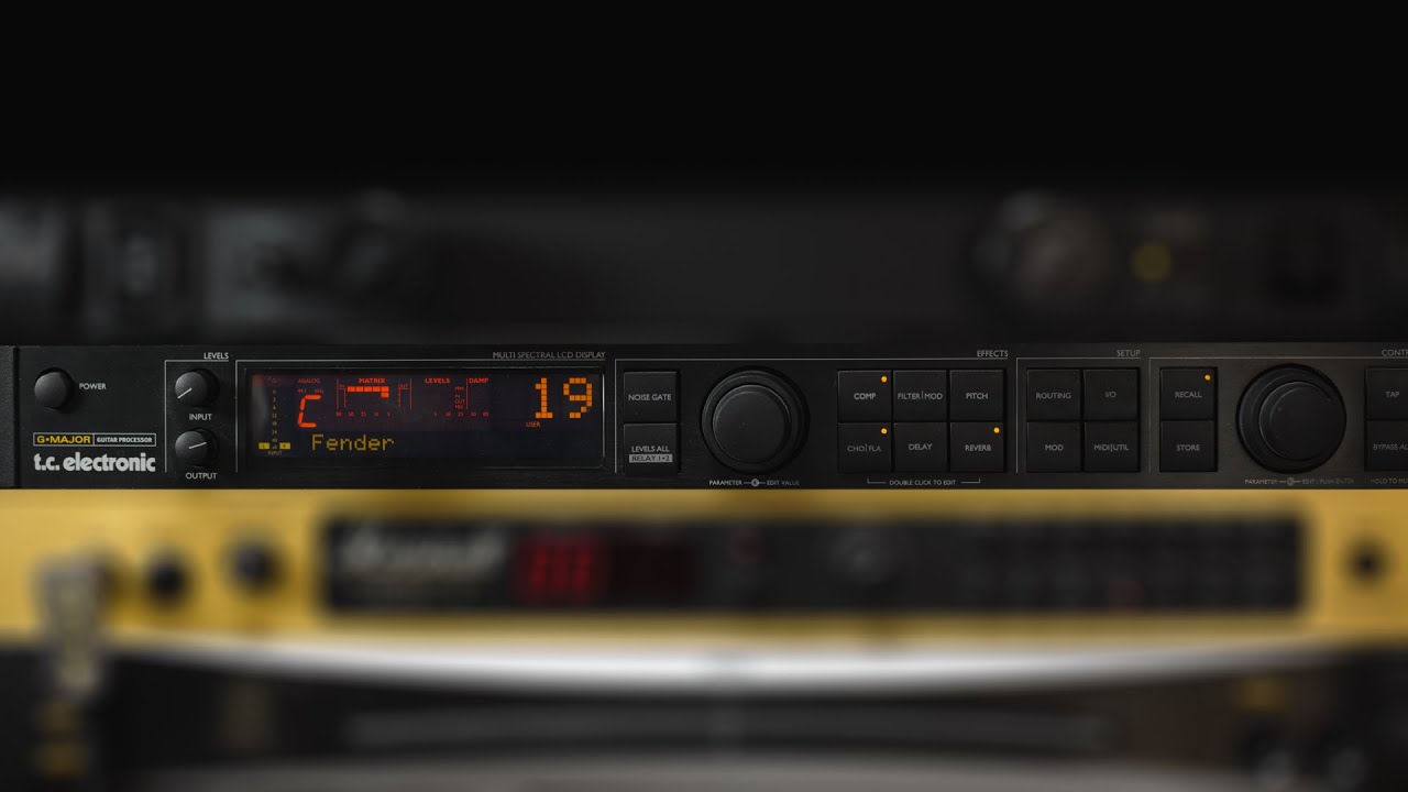 TC Electronic G·MAJOR Factory Presets