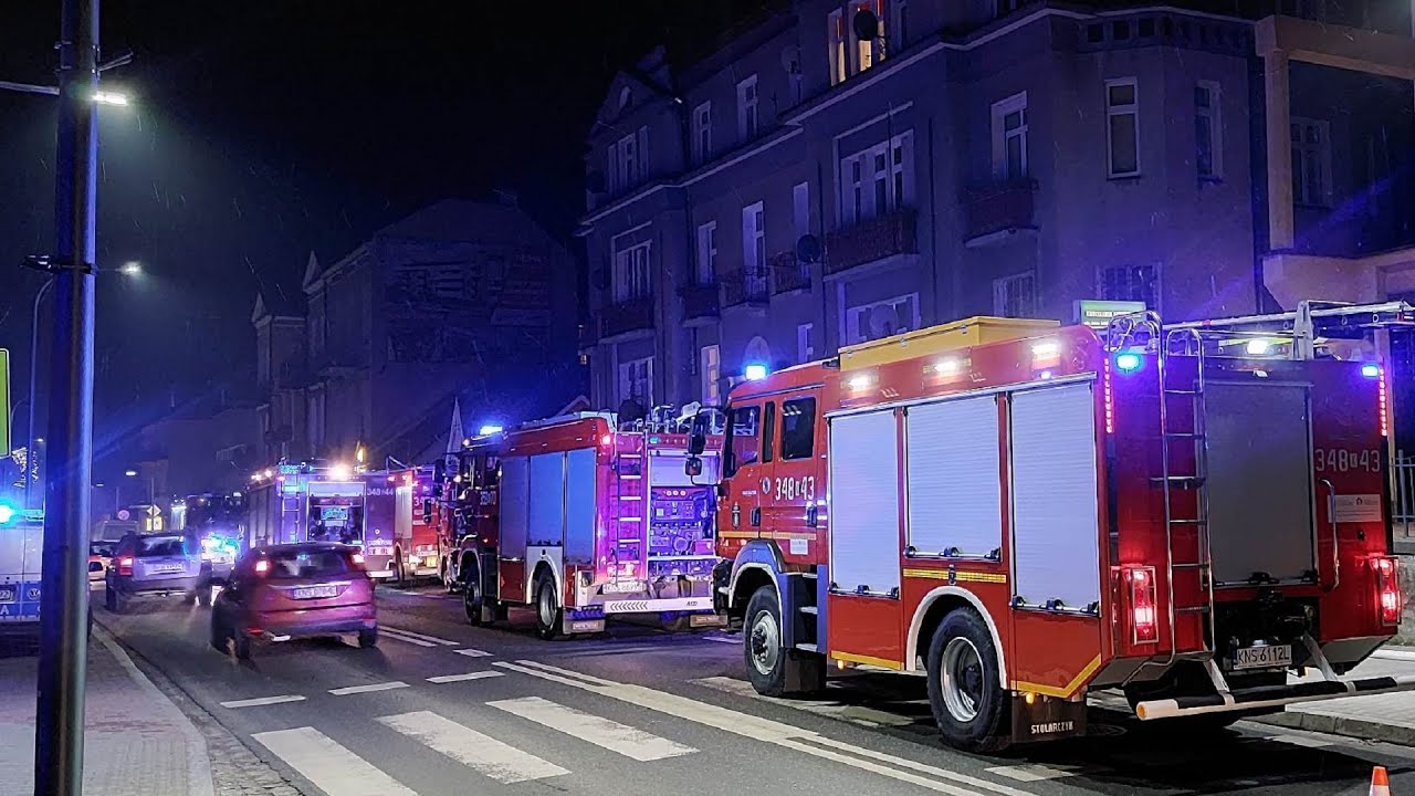 Pożar w Krynicy! W akcji 7 zastępów Straży Pożarnej