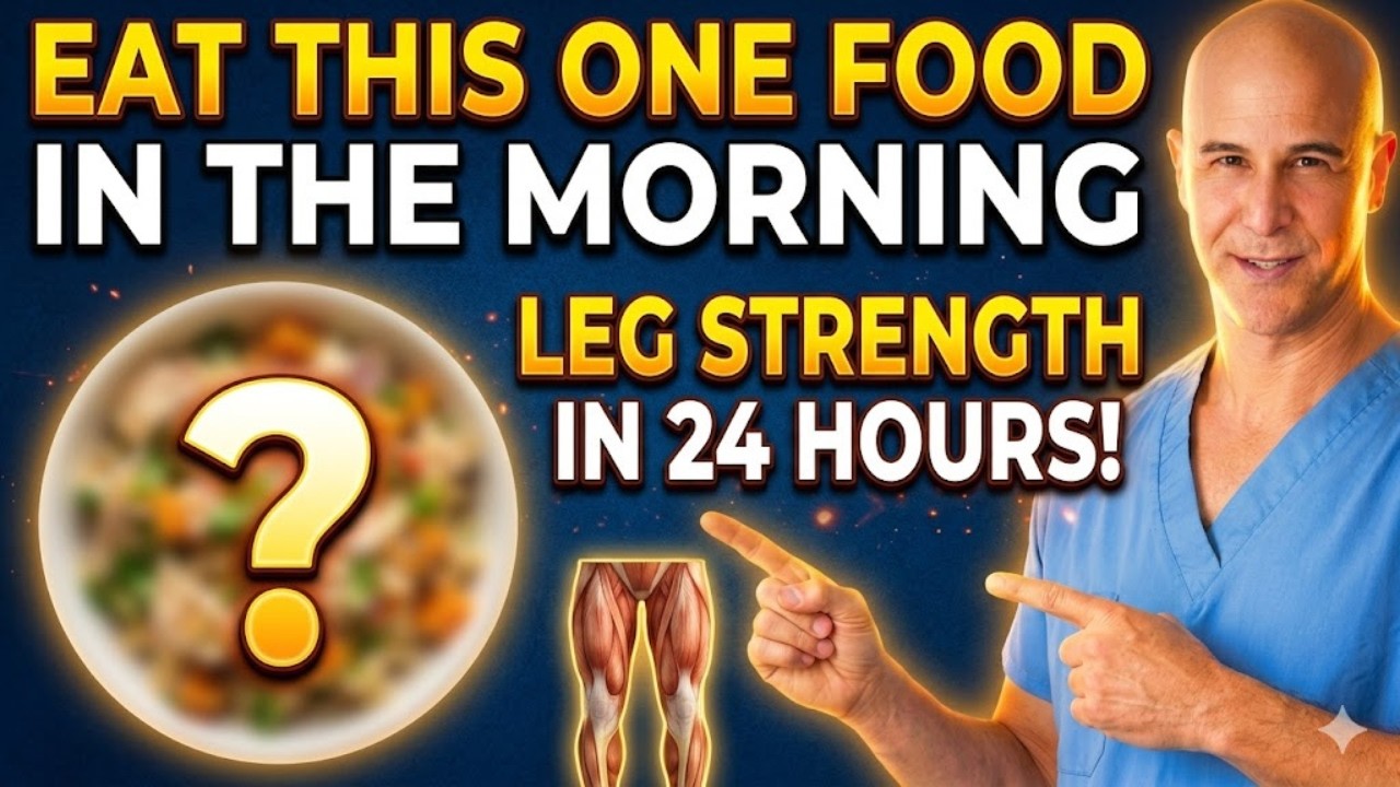 Seniors OVER 50? Eat This in the Morning to Stop Muscle Loss in Your Legs! || Dr. Alan Mandell