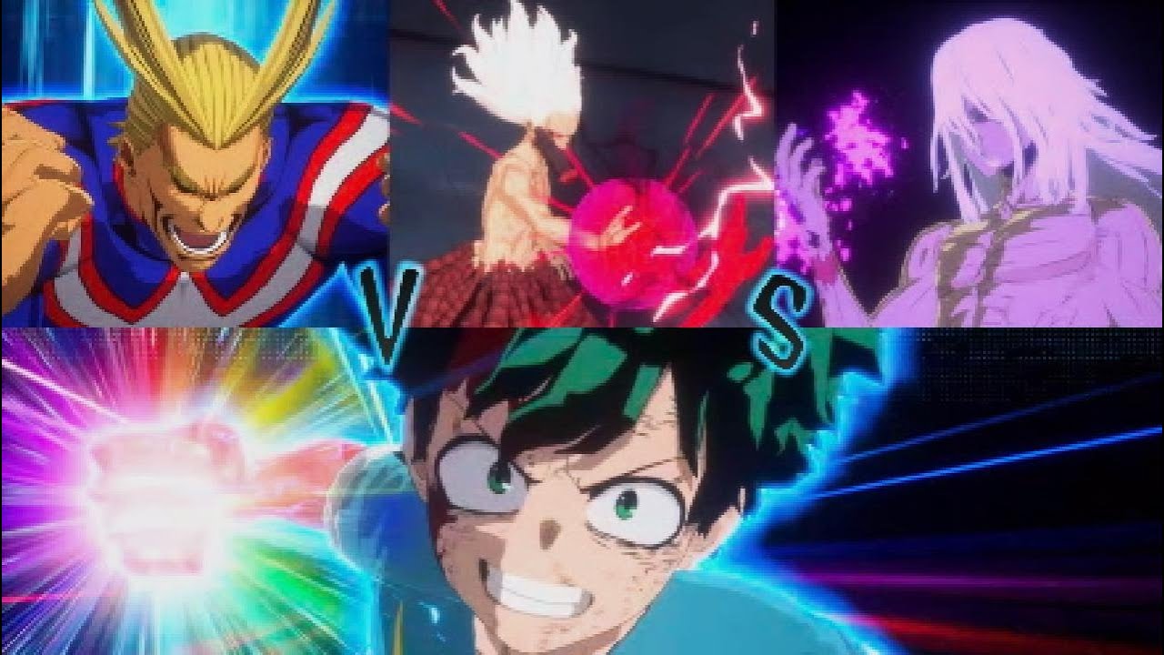 Deku Vs THE ALL TIME STRONGEST (1v3)