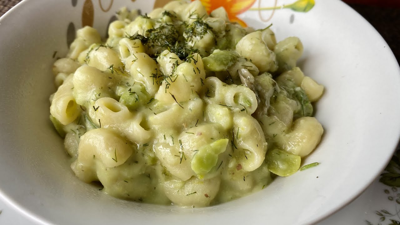 Pasta con Habas y Pecorino, receta original