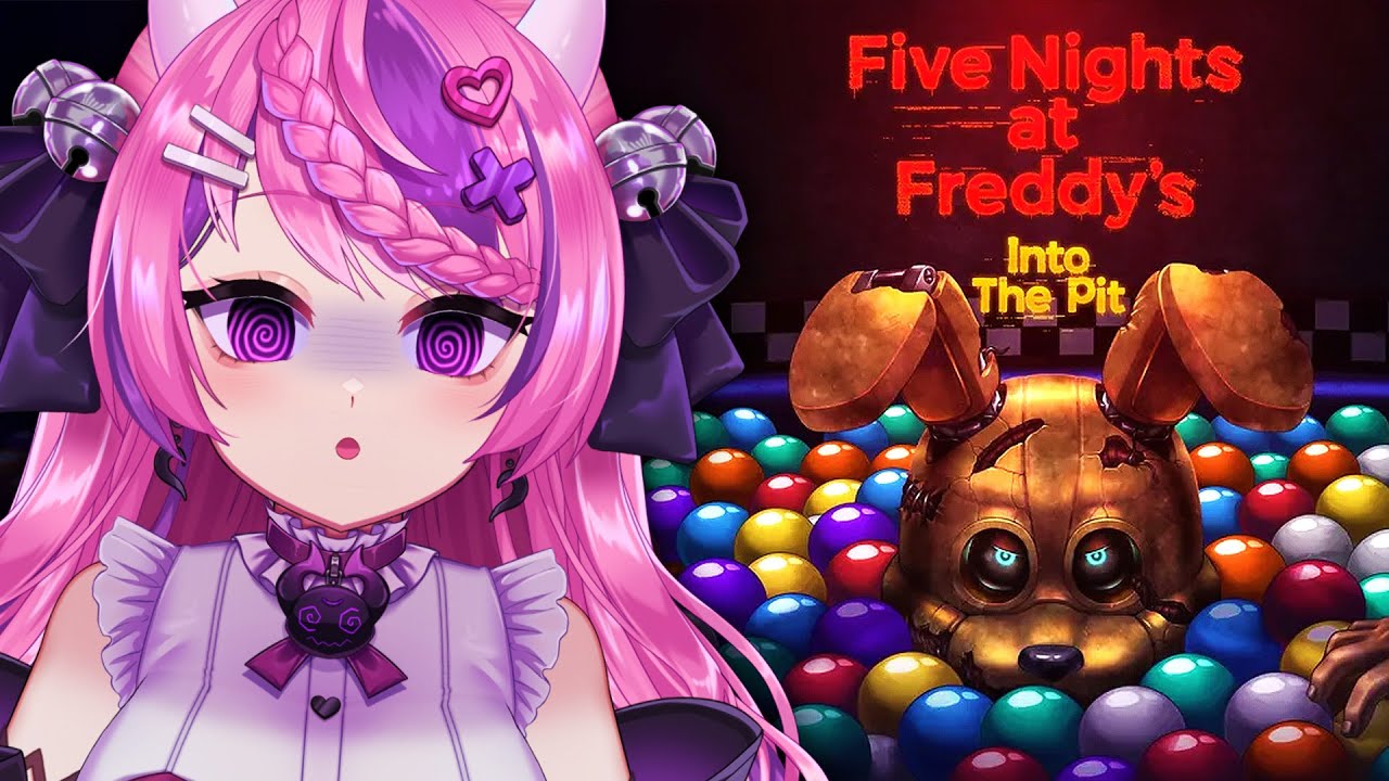 Playing the New FNAF GAME! | Five Night's At Freddy's: Into The Pit (part 1)