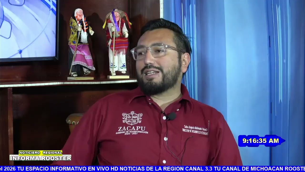 Director Carlos Maldonado Director de desarrollo económico Gobierno de zacapu Moni valdez 