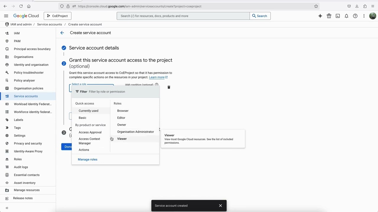 Google Cloud Tutorial: Create a Service Account & Generate Secure Keys &ndash; Step-by-Step Guide