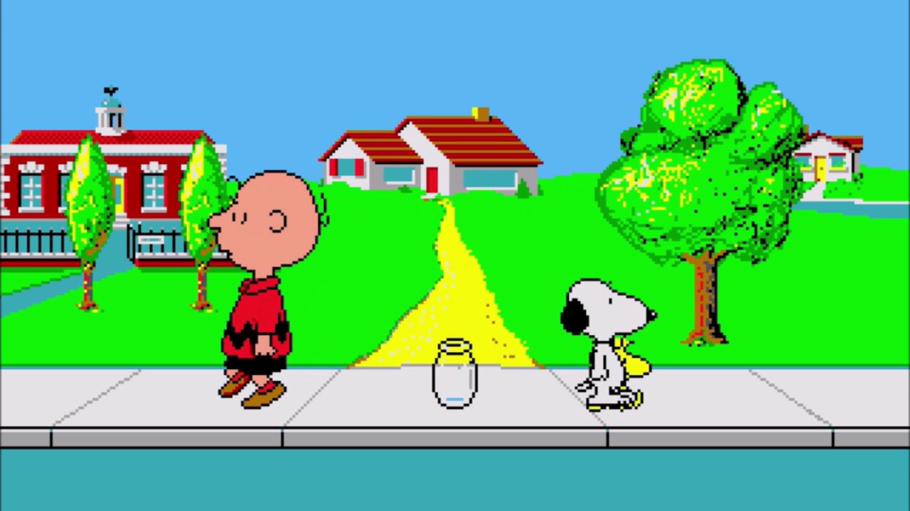 Snoopy The Cool Computer Game #1