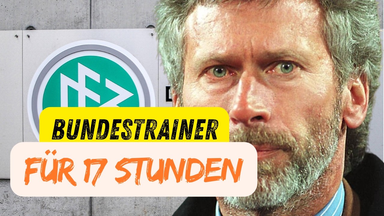 Als Paul Breitner 17 Stunden Bundestrainer war