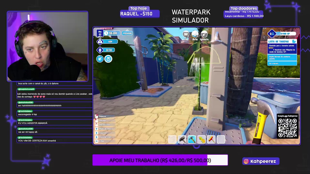 KAH PEREZ JOGANDO PARQUE AQUATICO (NOVO PARQUE) EP3
