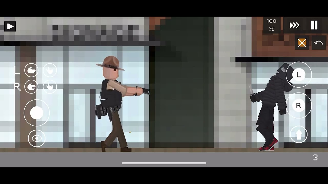 Real life police shooting in Oregon in fruit playground