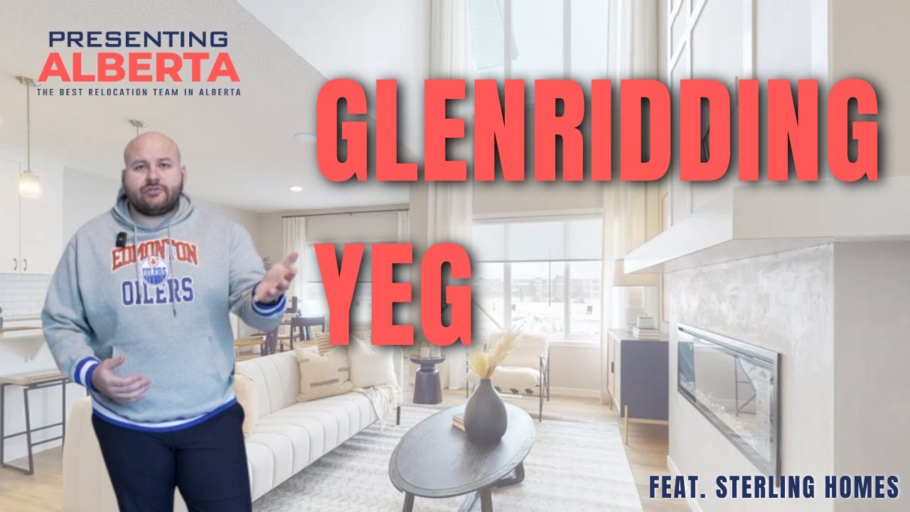 Moving to Edmonton? Check out this Sterling Homes built home in Glenridding!