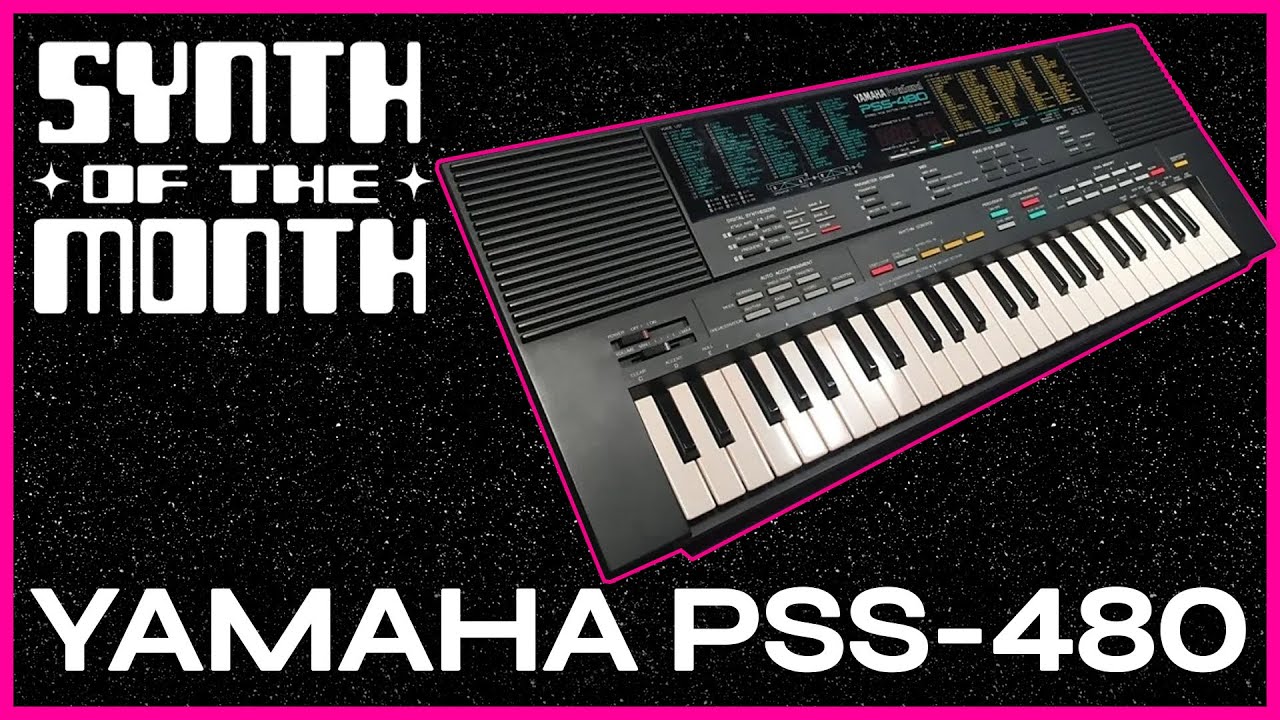 BOOcast - Synth of the Month: Yamaha PSS-480
