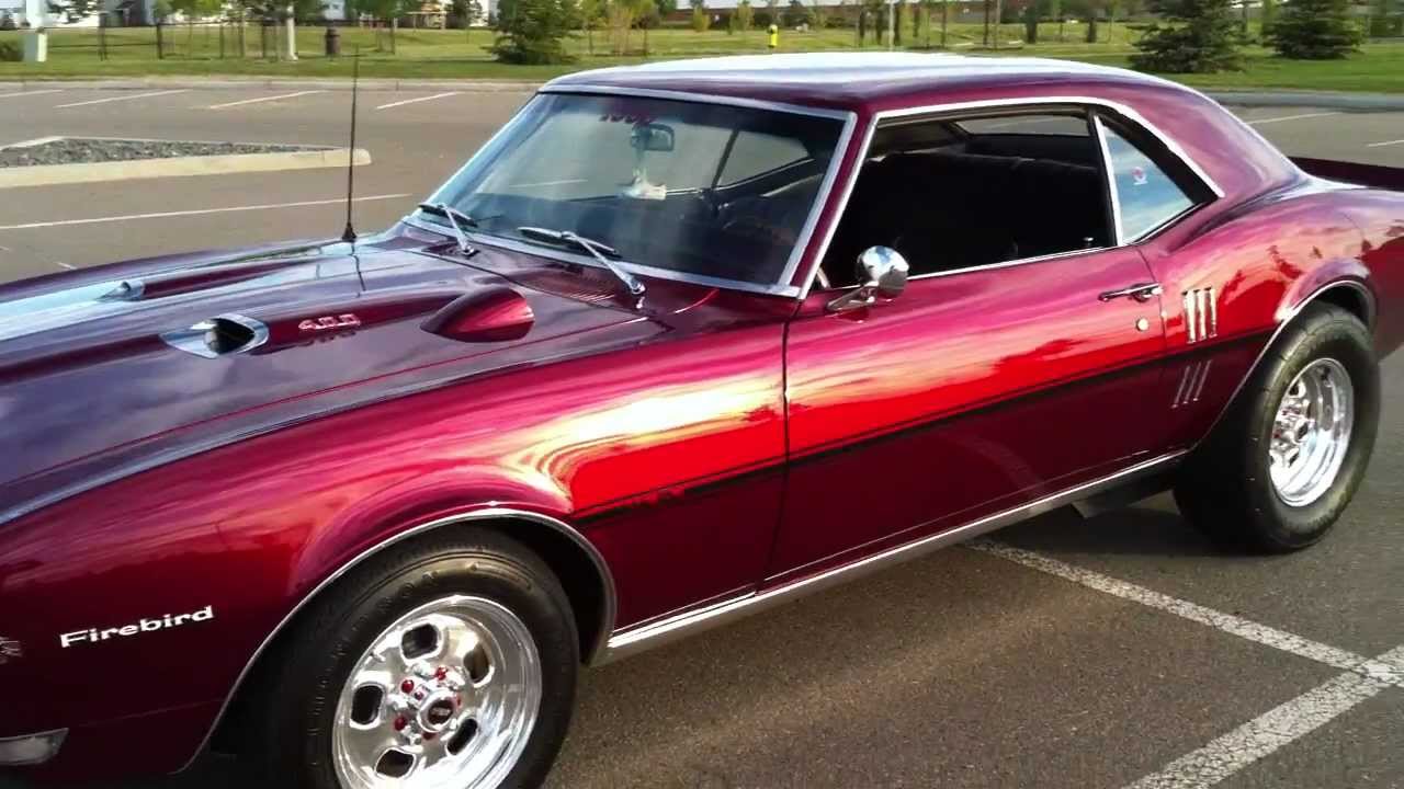 1968 Pontiac Firebird ready for Saturday cruise.