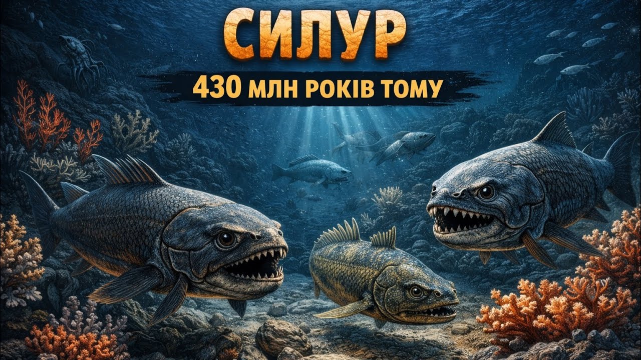 Силур - 430 млн років тому 