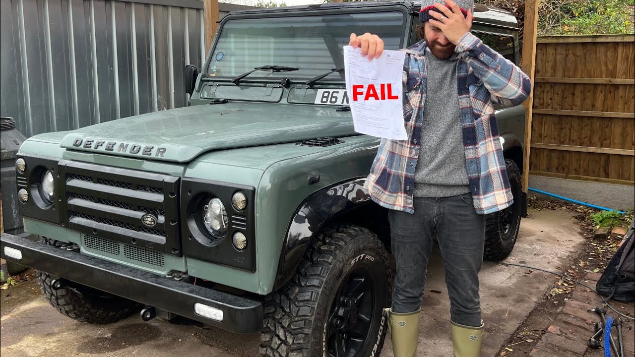 MASSIVE MOT FAIL FOR MY LAND ROVER DEFENDER...CAN I FIX IT?