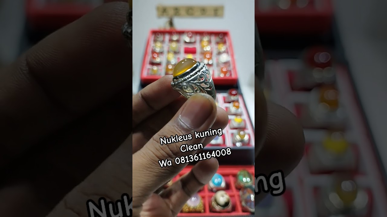 Natural Obi nukleus kuning #batuakik #batulangka #chalcedony #batupermata #batunatural #gemstone