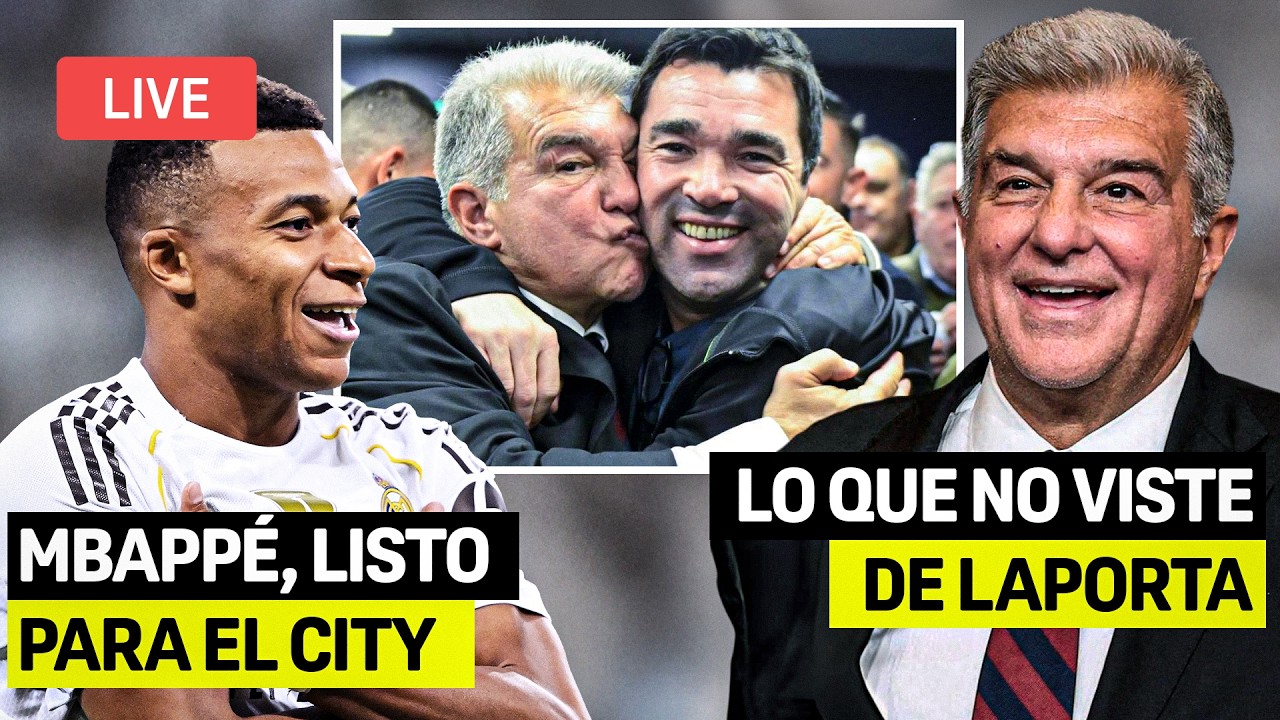 ¡Vuelven Mbappé y Bellingham! | Show inédito de Laporta tras ganar