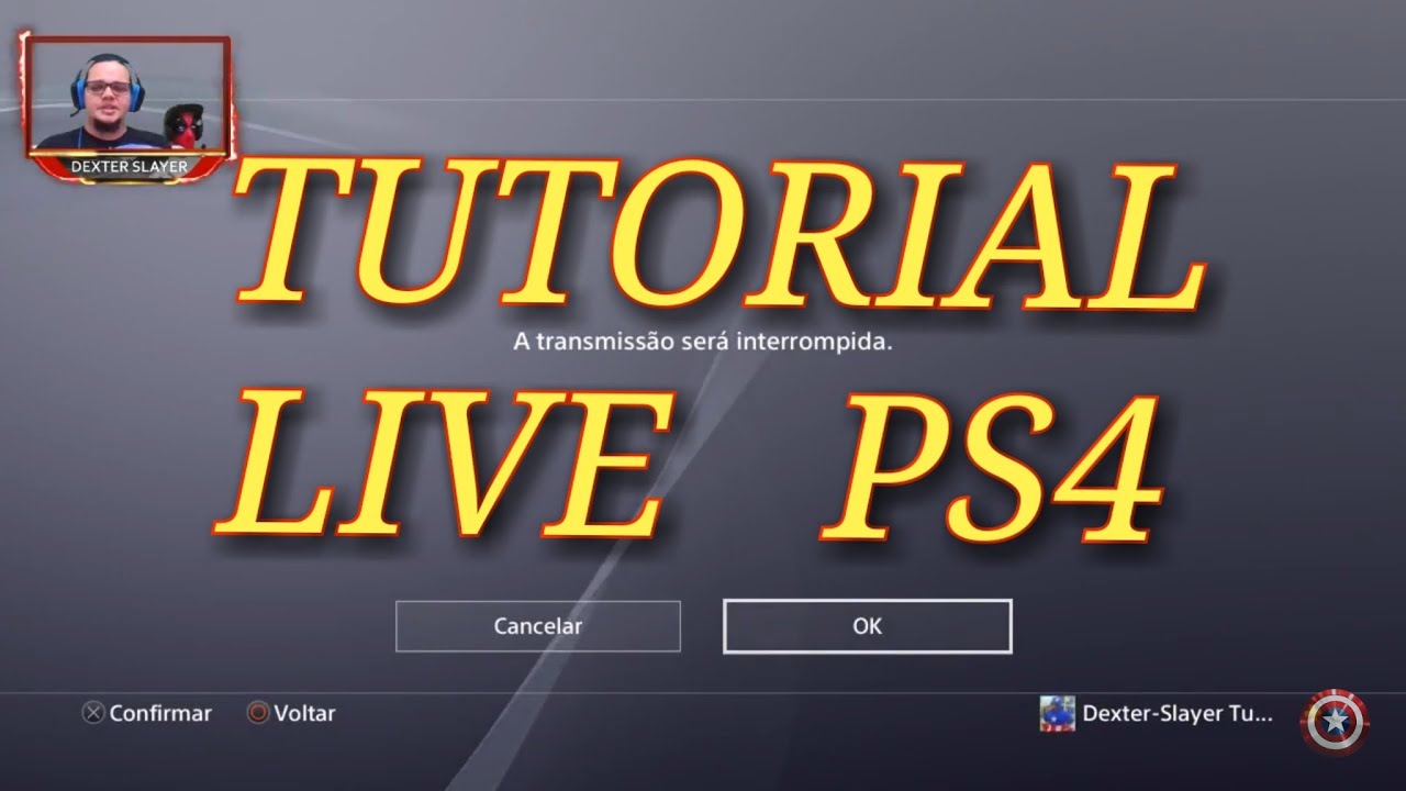 Como Transmitir ao vivo do Playstation 4 - PS4 TUTORIAL e DICAS