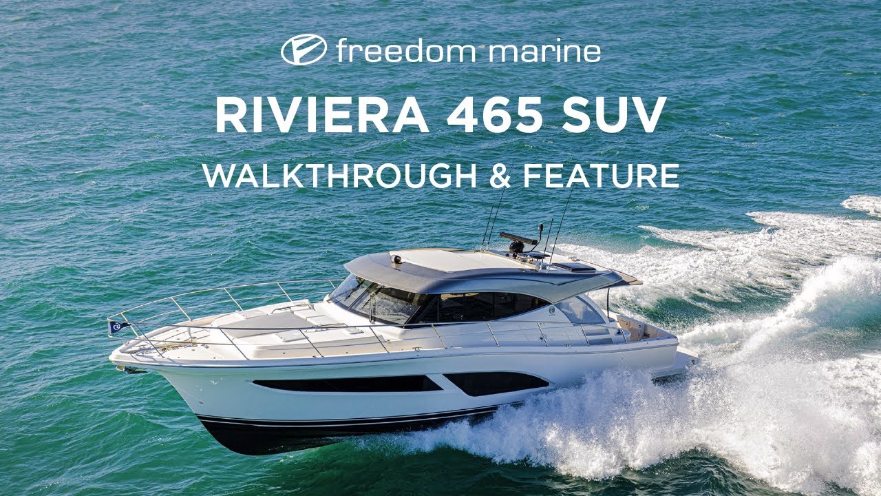 Riviera 465 SUV Full Walkthrough: Is This Boat the Perfect Blend of Luxury and Adventure?