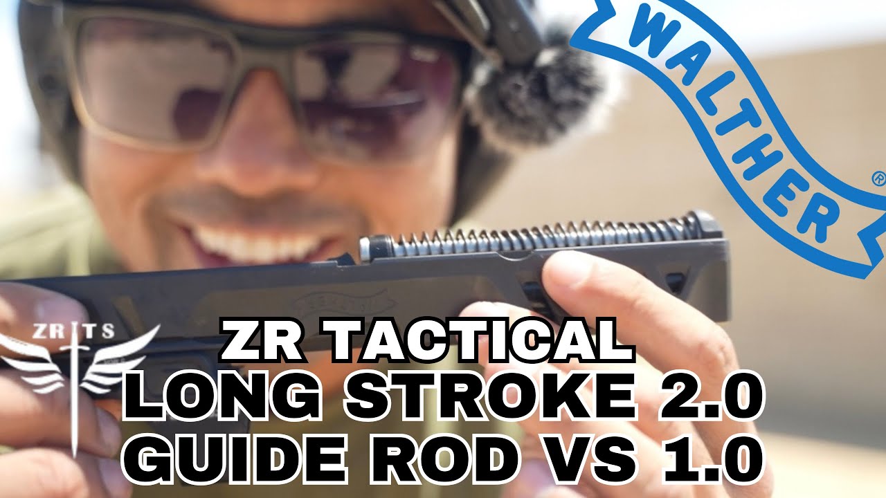 ZR Tactical Long Stroke 2.0 Guide Rod vs 1.0 for Walther PDP SF Match