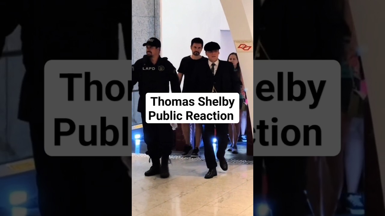 Thomas Shelby On A Mission |  Peaky Blinder In Public Reaction |  Peaky Blinders Outfits In Public