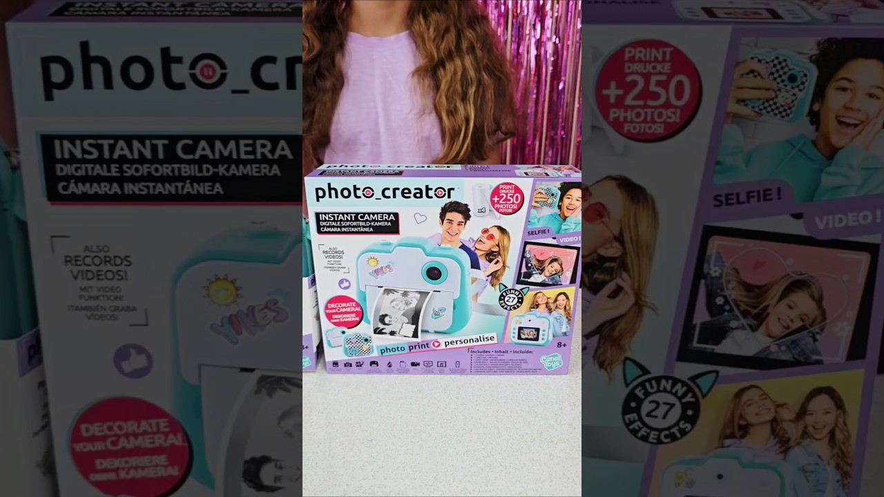 Unboxing Canal Toys instant Photo Camera 📷