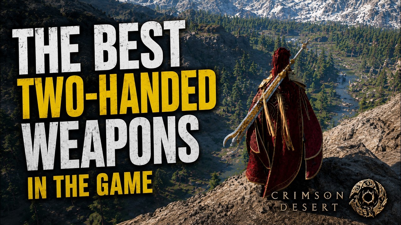 5 Most Powerful Two-Handed Weapons in Crimson Desert | Locations & Builds