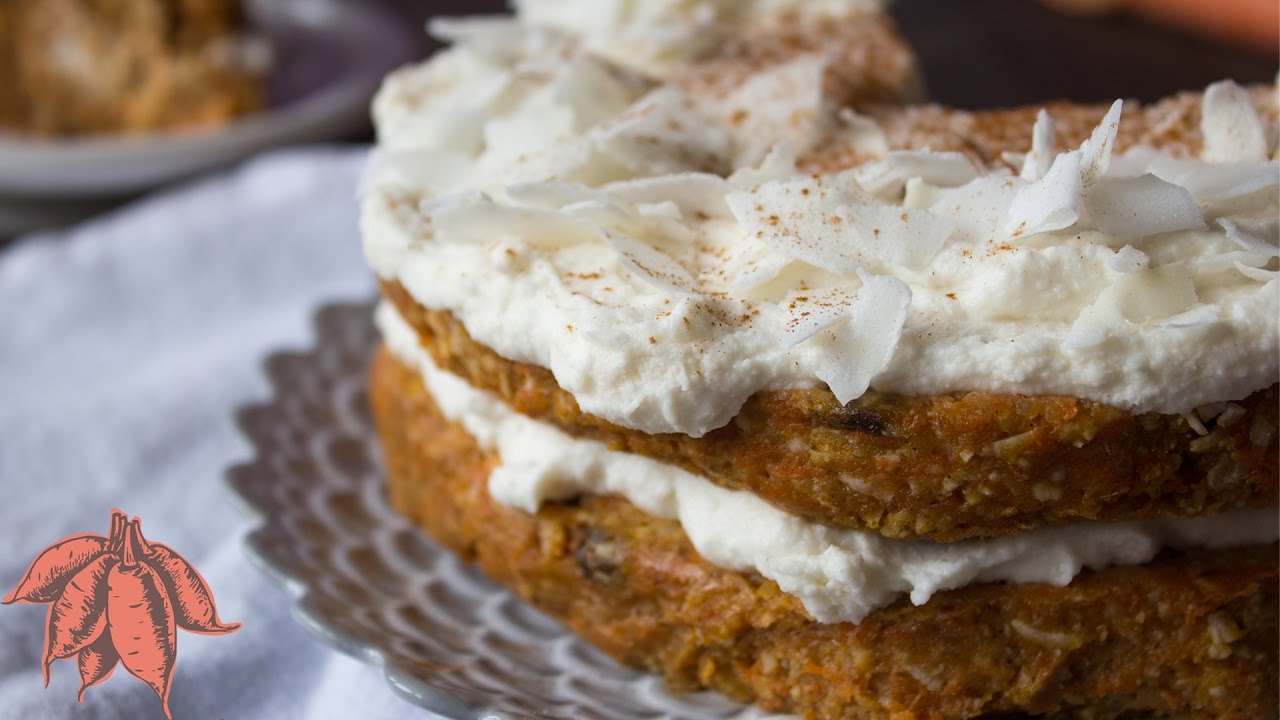 Raw Coconut Carrot Cake