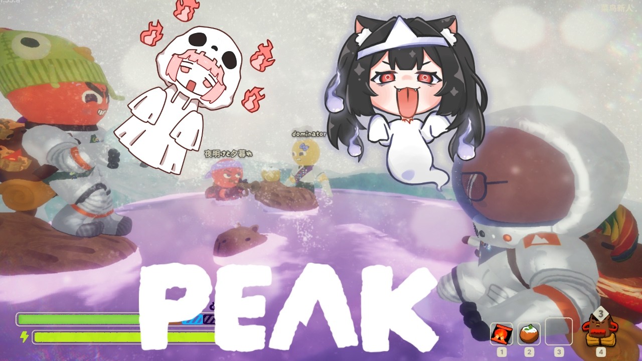 【#peak 】偶還沒看過....山頂上滴風景，就要帶朋友一起去登頂了QAQ  (開放觀眾場)  #喵的兔兔 #棄療所 #vtuber #台v
