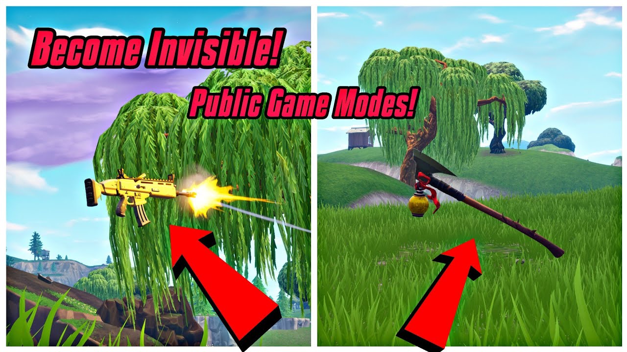 Become Invisible In Public Game Mode Glitch In Fortnite (New) Fortnite Glitches PS4/Xbox one/PC 2018