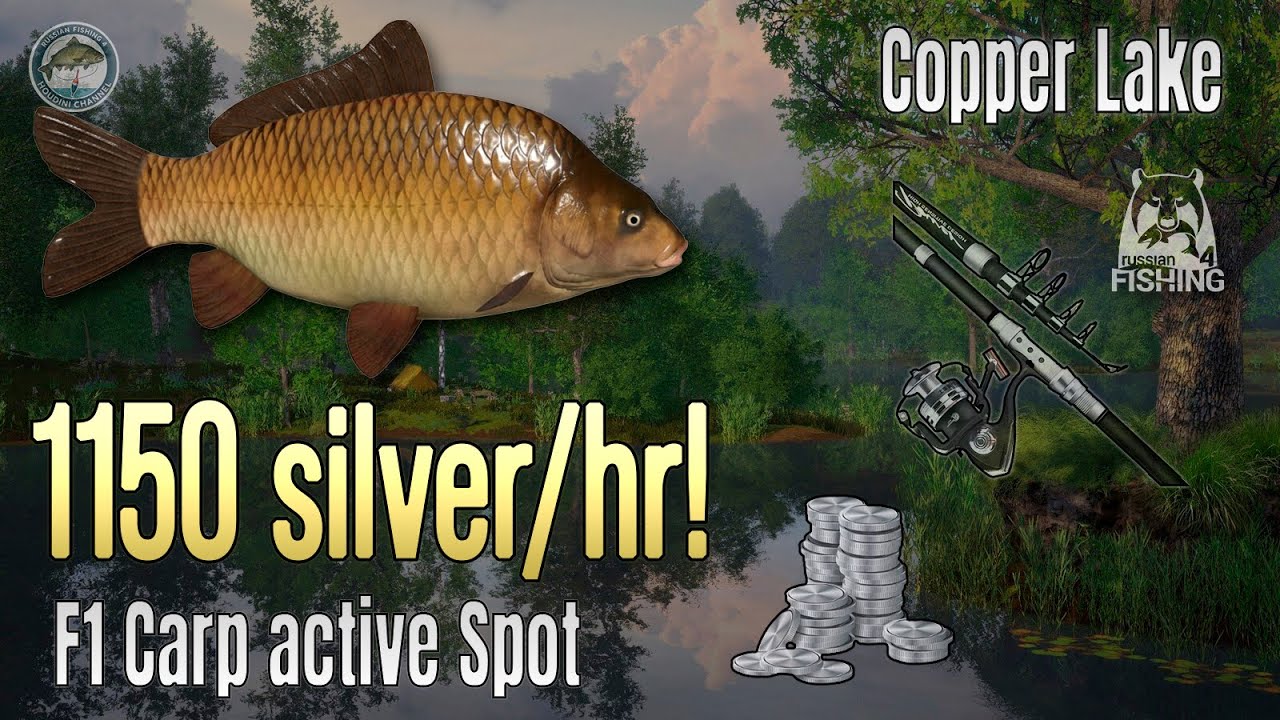 📌RF4: 1150+ Silver Per Hour! 💰 ULTIMATE Feeder Farming Spot on Copper Lake | F1 & Mirror Carp Guide