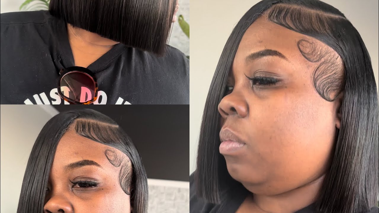 Easy Side Part Edge Tutorial