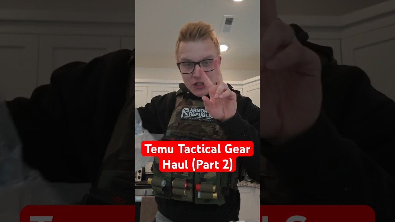 Testing CHEAP Tactical Gear (Part 2) *Trash?* #gun #pewpew #guns