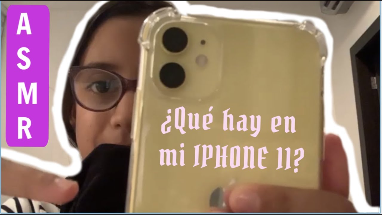 ¿Qué hay en mi Iphone 11?/ ASMR