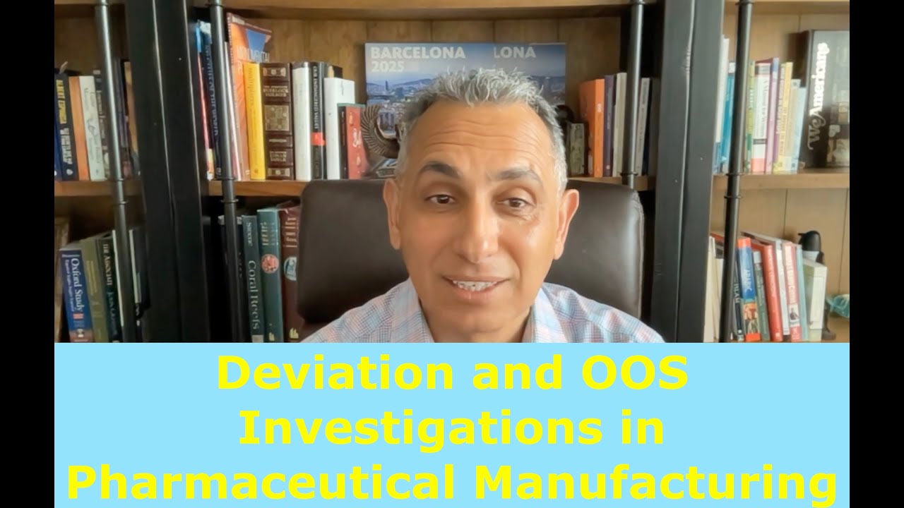 Deviation and OOS Investigations in Pharmaceutical Manufacturing