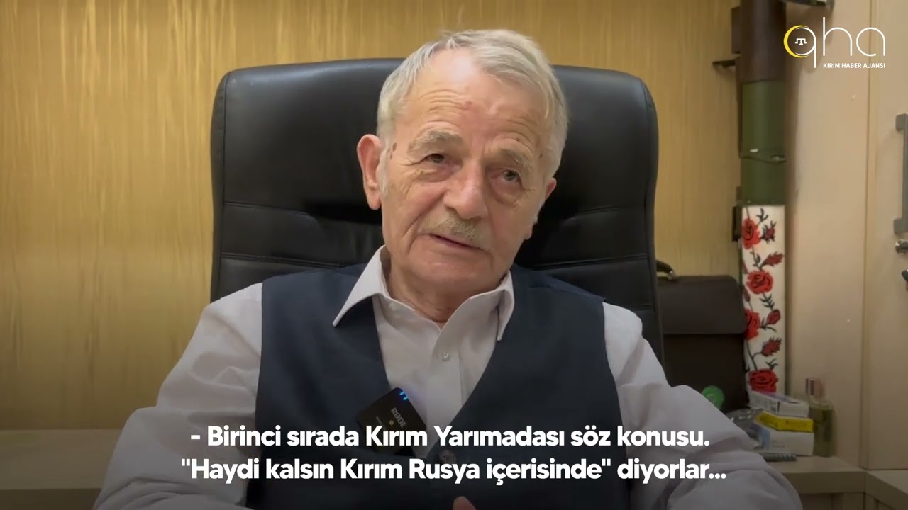 Kırımoğlu: Rüstem Umerov, milletimizin yetiştirdiği parlak bir insandır
