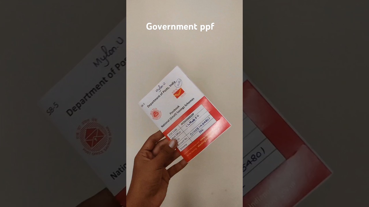 Government plans (ppf)/ how to open ppf in post office 🏤#tamil #ytshorts #shortvideo  #savingscheme