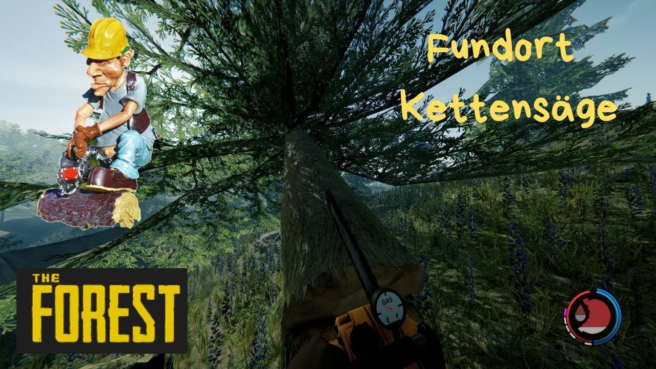 The Forest - Fundort Kettensäge & Kletteraxt