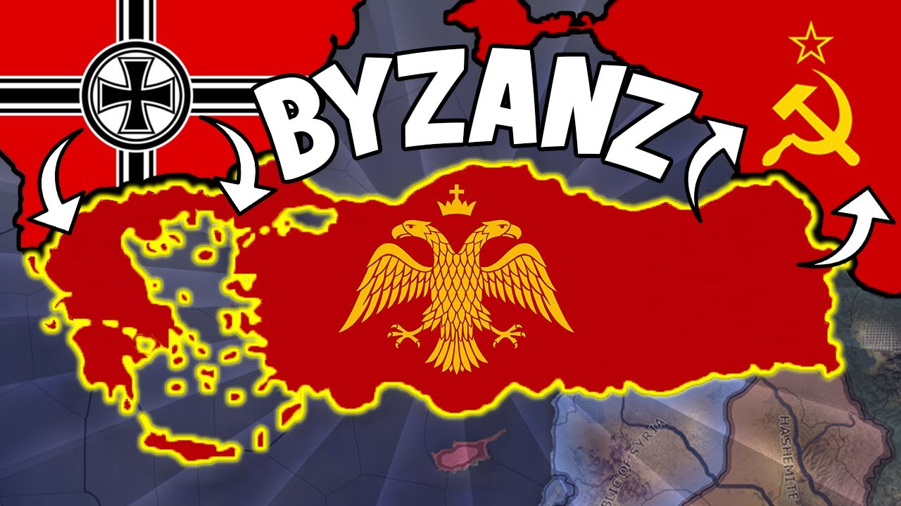 GRIECHENLAND im 2.Weltkrieg aber ich forme das BYZANTINISCHE REICH | Hearts of Iron 4