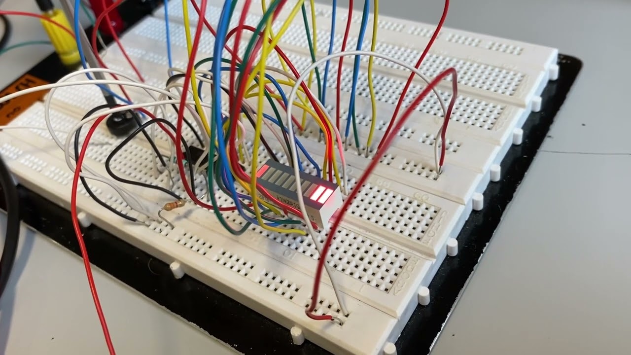 Projet &eacute;lectronique analogique - pin 9 d&eacute;branch&eacute;