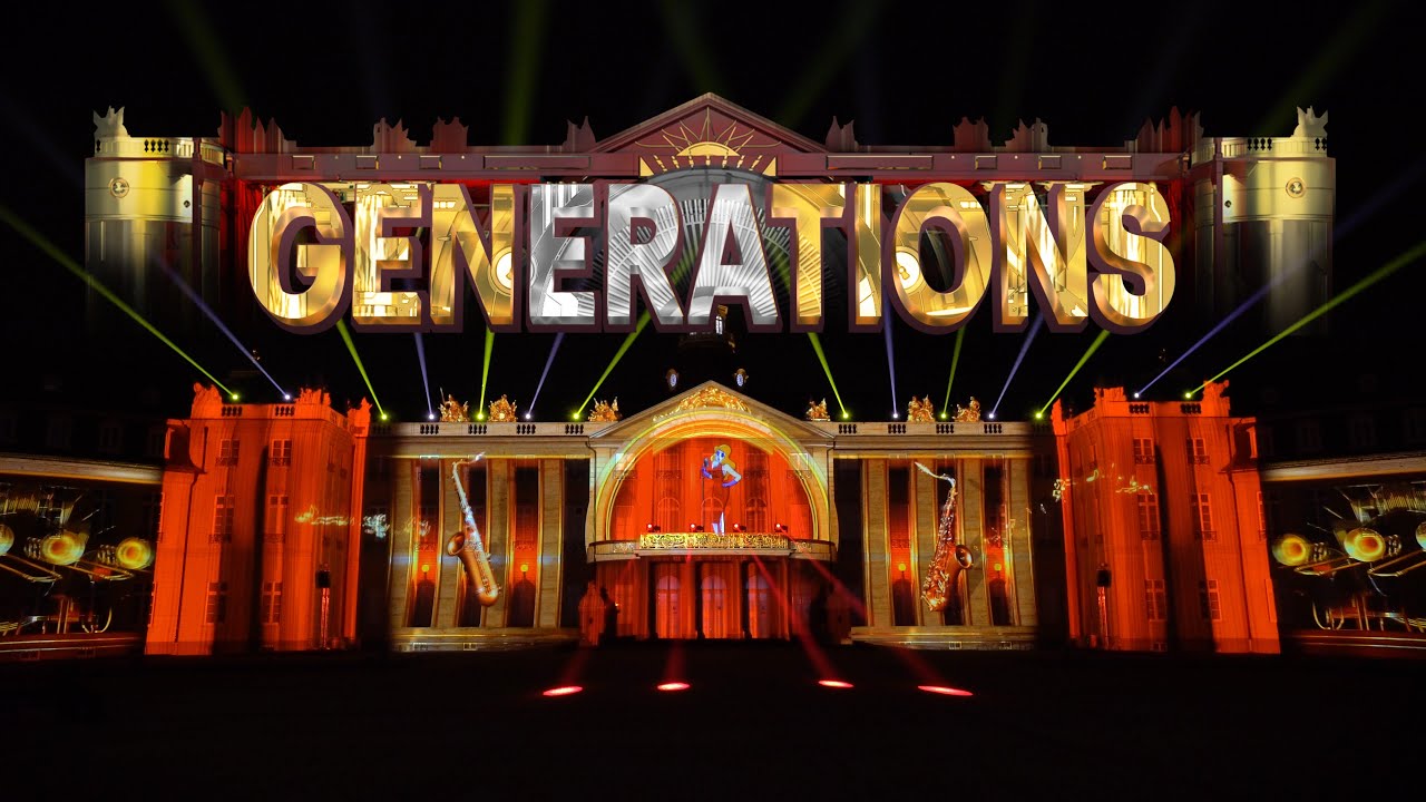Generations - Projection Mapping on Palace of Karlsruhe for Schlosslichtspiele 2022 (4K)