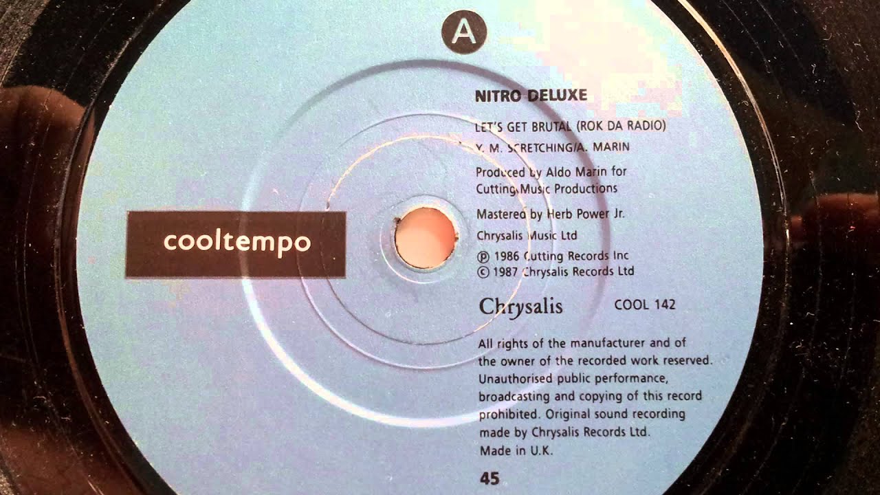 Nitro Deluxe - Lets Get Brutal (ROK DA RADIO A side) - 1987