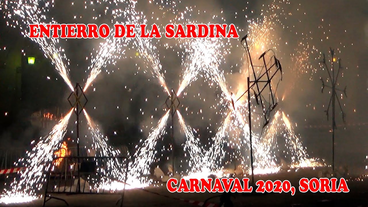 Carnaval 2020 Soria.  Entierro de la sardina