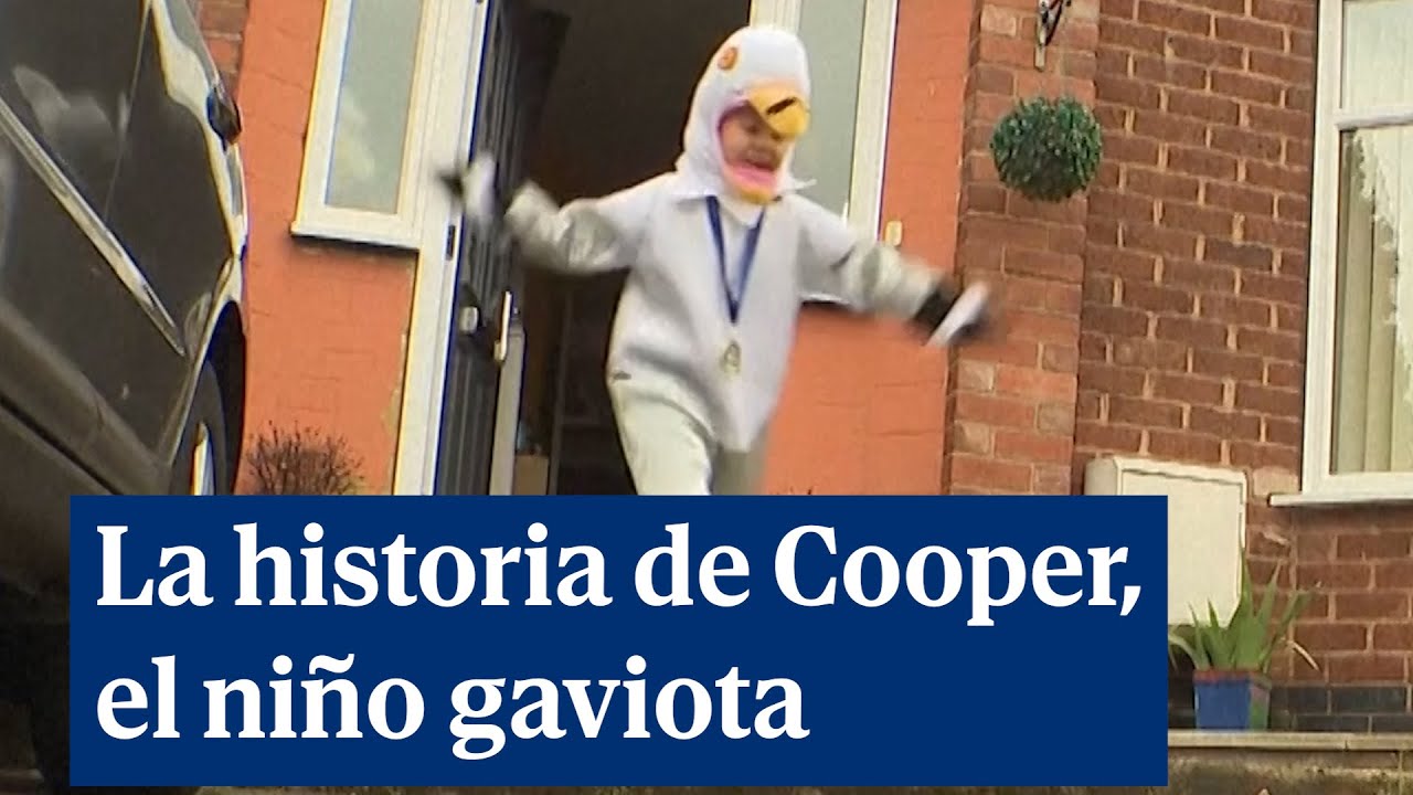 Cooper, el ni&ntilde;o de 9 a&ntilde;os que ha ganado la loca competici&oacute;n europea de imitadores de gaviotas