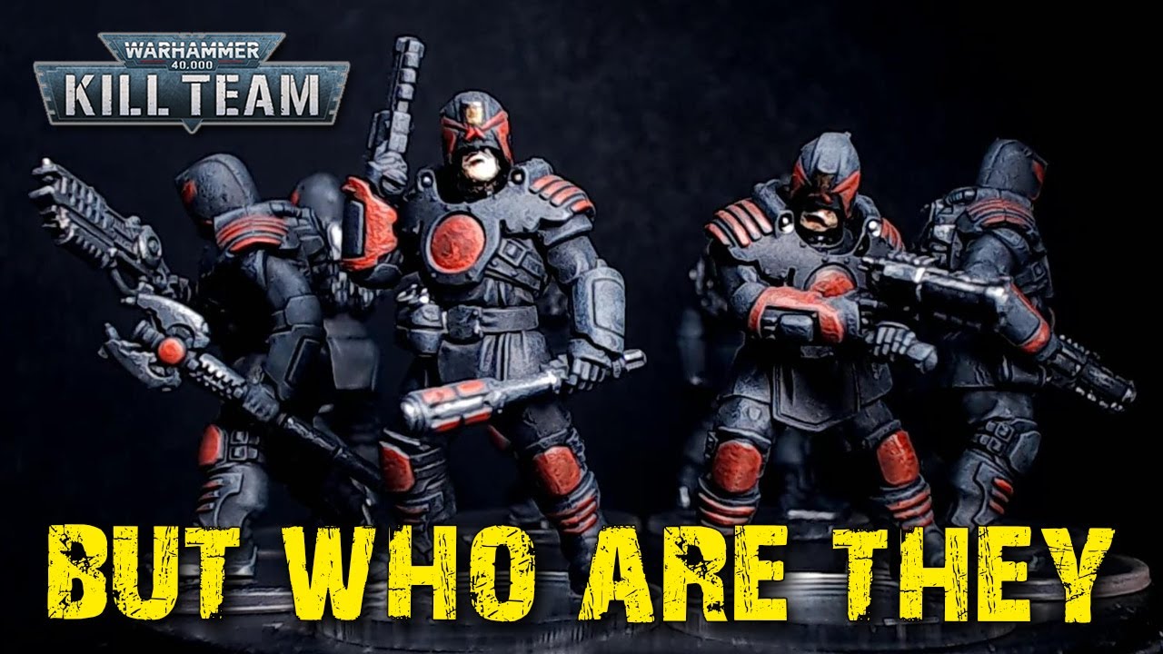 I AM THE LAW - Making a Cool Looking Kill Team