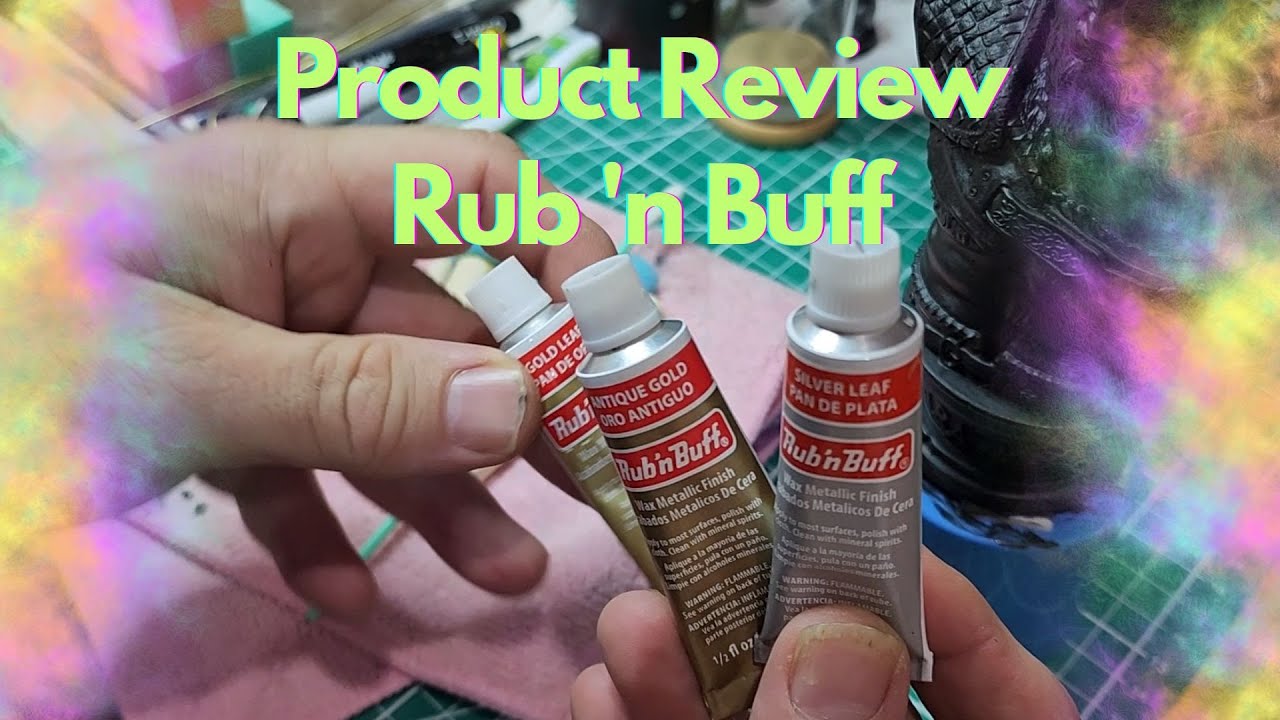 Product Review Rub 'n Buff Product Review and Demonstration
