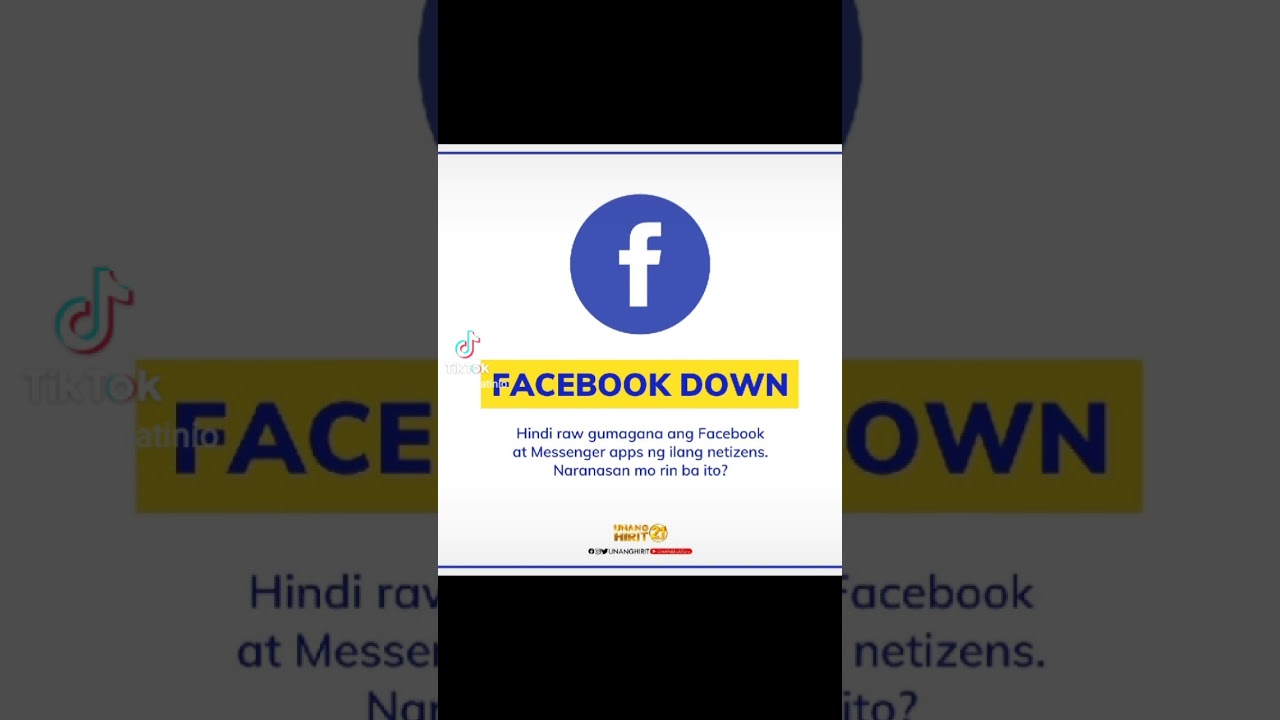 faceboom down oct 5, 2021