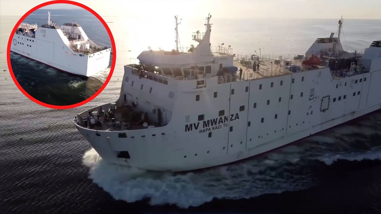 TAZAMA MELI KUBWA MV. MWANZA IKISHUSHWA MAJINI, ALIANZA MAGUFULI, SAMIA ANAMALIZIA